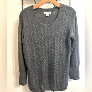 Coldwater Creek Grey pullover sweater, NWT, size M (10-12), light weight
